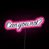 Customizable RGB Neon Sign with Changeable Colorful Letters Display Options