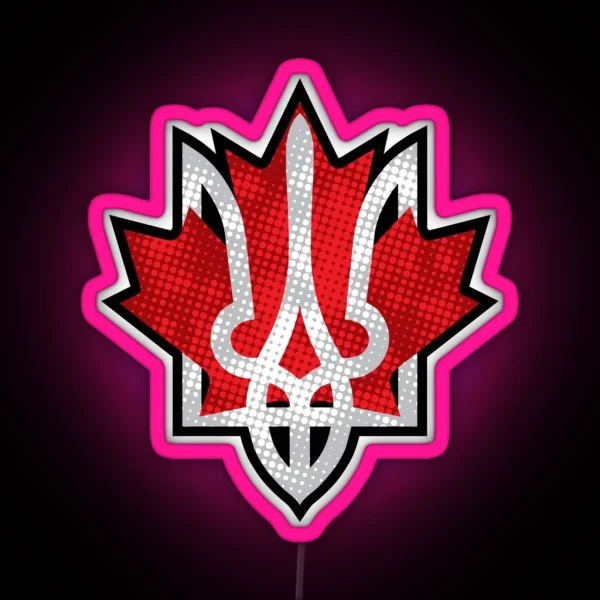 Canada And Ukraine RGB Neon Sign