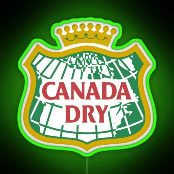 Canada Dry Ginger Ale RGB Neon Sign