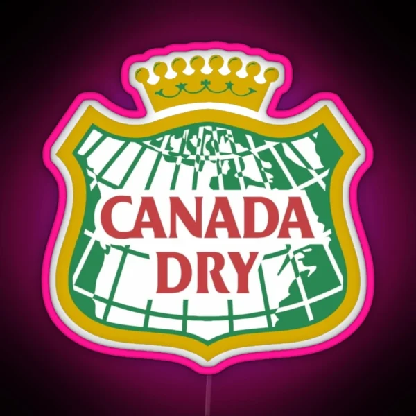 Canada Dry Ginger Ale RGB Neon Sign