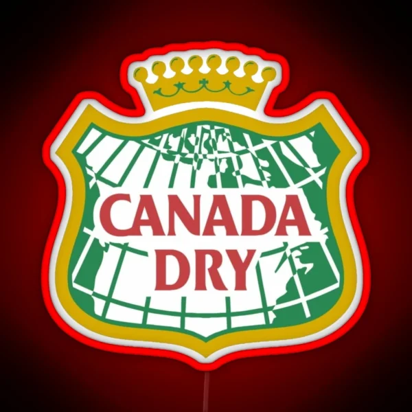 Canada Dry Ginger Ale RGB Neon Sign