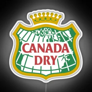 Canada Dry Ginger Ale RGB Neon Sign