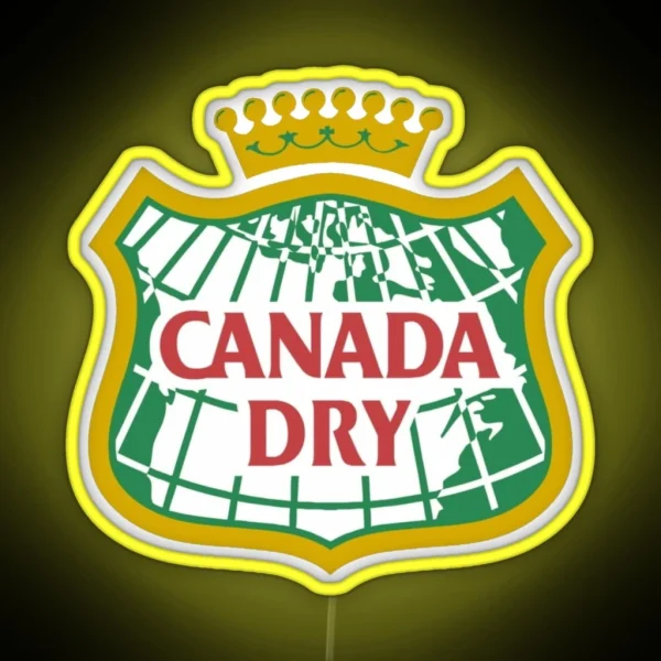 Canada Dry Ginger Ale RGB Neon Sign