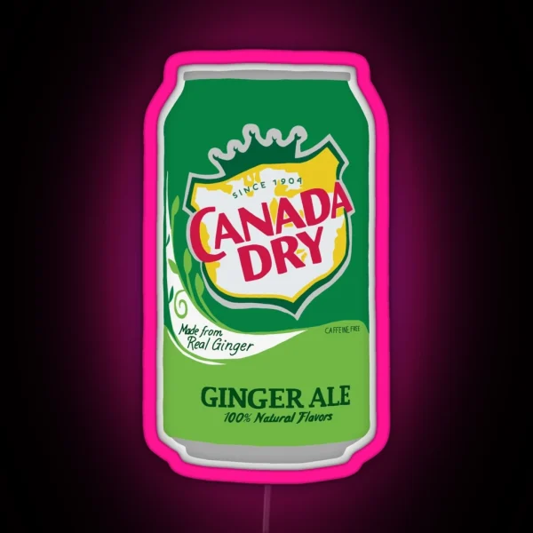 Canada Dry RGB Neon Sign