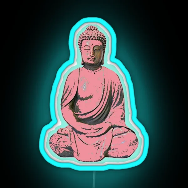 Candy Buddha RGB Neon Sign