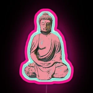 Candy Buddha RGB Neon Sign