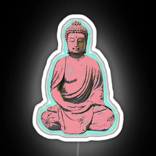 Candy Buddha RGB Neon Sign