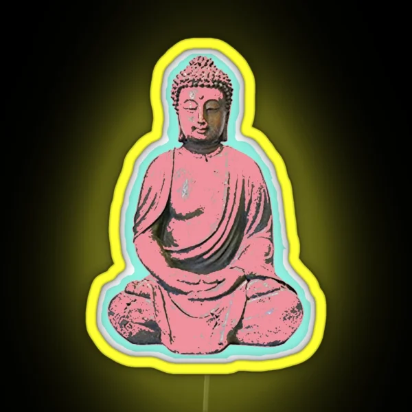 Candy Buddha RGB Neon Sign