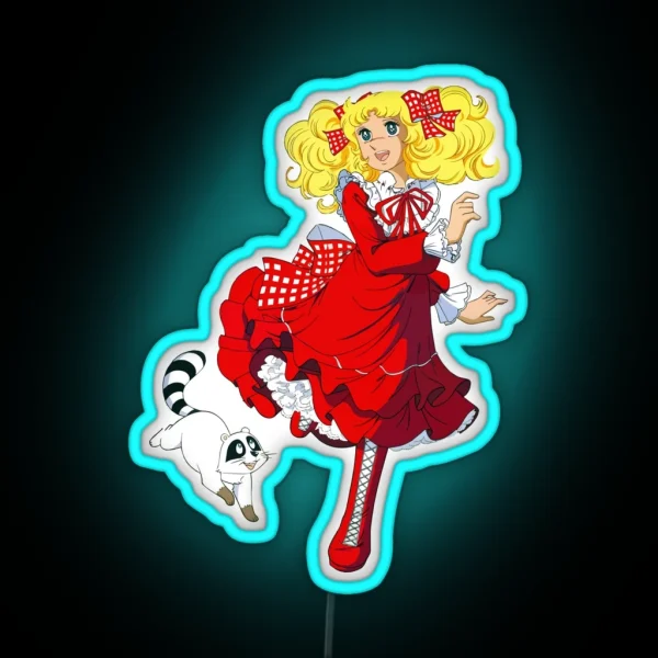 Candy Candy Snow Capucin RGB Neon Sign