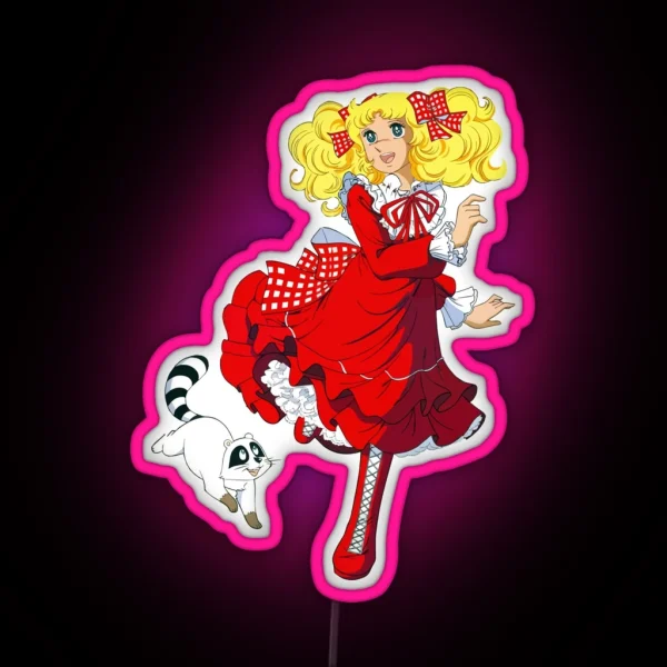 Candy Candy Snow Capucin RGB Neon Sign
