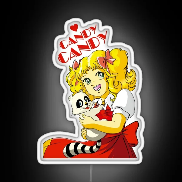 Candy Candy The Best Anime Of The 70s Vintage RGB Neon Sign