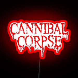 Cannibal Corpse Logo RGB Neon Sign