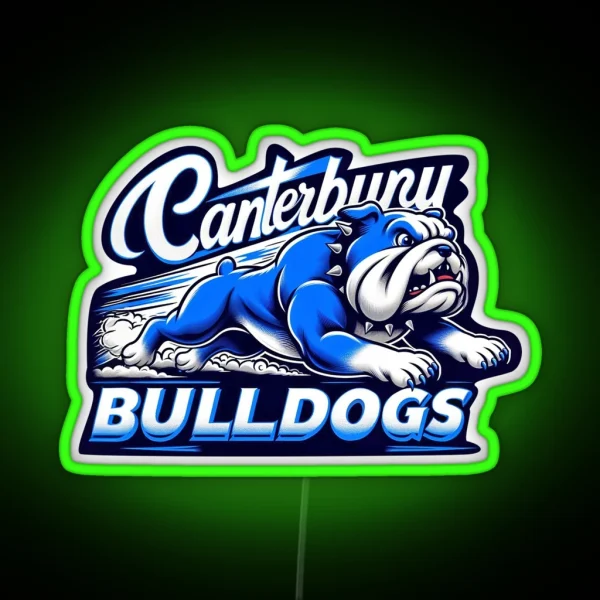 Canterbury Bulldogs RGB Neon Sign