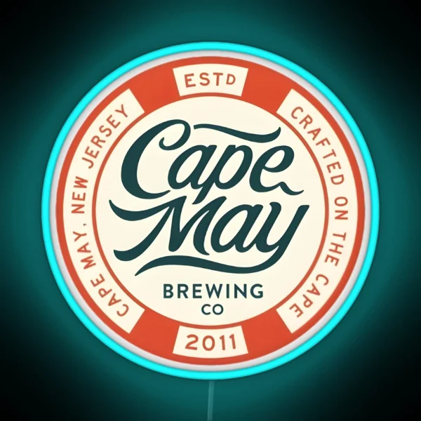 Cape May Brewing Co RGB Neon Sign