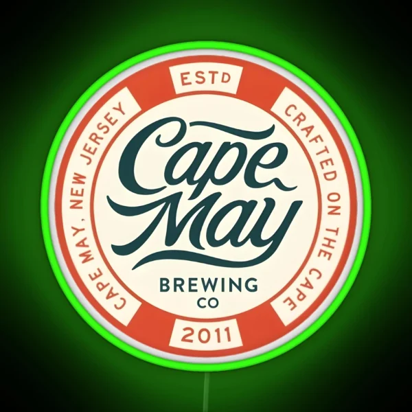 Cape May Brewing Co RGB Neon Sign