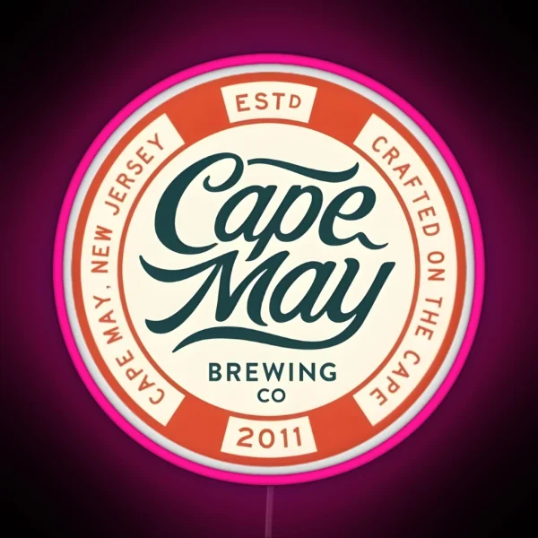 Cape May Brewing Co RGB Neon Sign