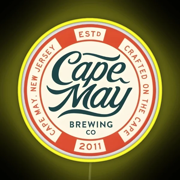 Cape May Brewing Co RGB Neon Sign