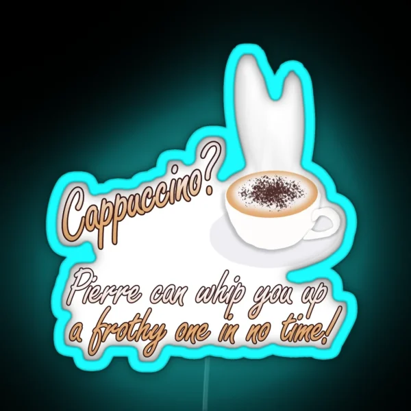 Cappuccino RGB Neon Sign