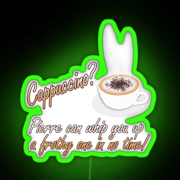 Cappuccino RGB Neon Sign