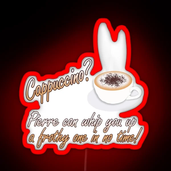 Cappuccino RGB Neon Sign