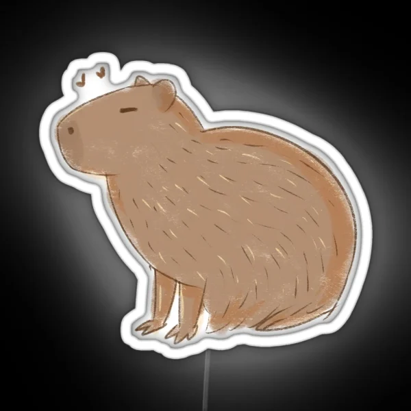 Capybara RGB Neon Sign