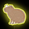 Vibrant Capybara LED Neon Sign with Full Color Changing Abilities