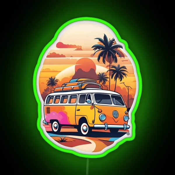 Car Adventures RGB Neon Sign