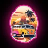 Vibrant RGB LED display for car enthusiasts and adventure seekers.
