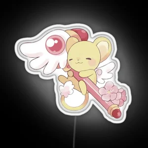 Cardcaptor Sakura Kero And Dreamstaff RGB Neon Sign