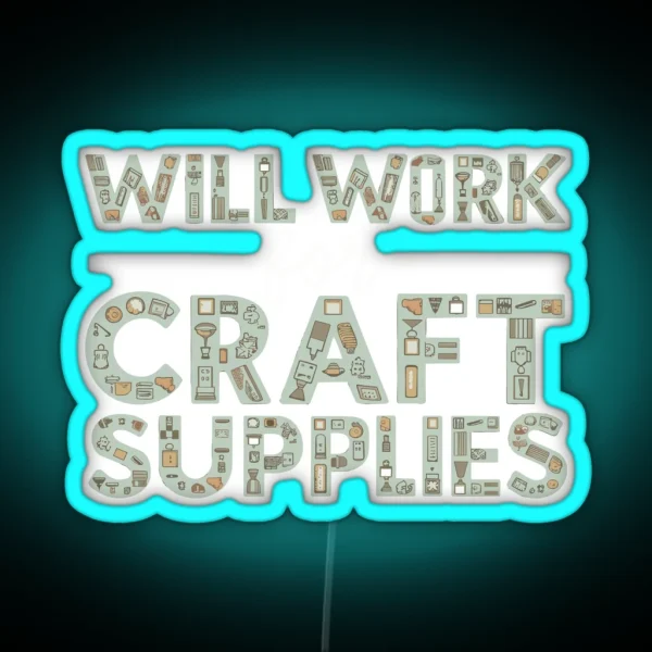 Cardmaker Scrapbooking Cardmaking Kits For RGB Neon Sign