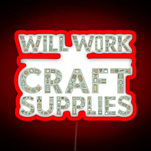 Cardmaker Scrapbooking Cardmaking Kits For RGB Neon Sign