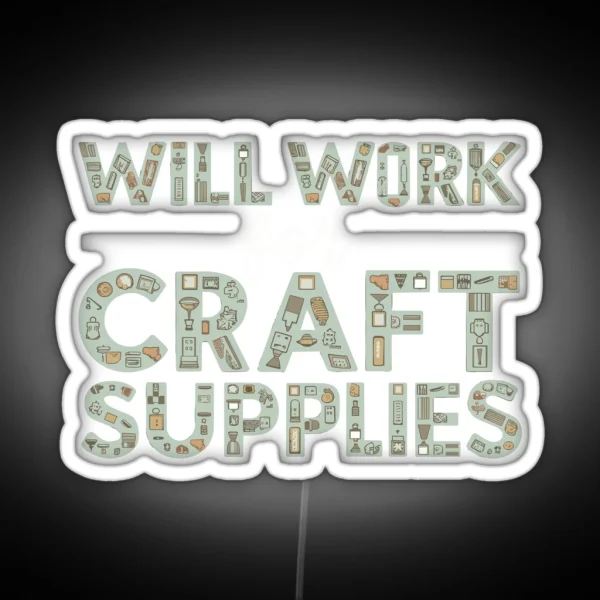 Cardmaker Scrapbooking Cardmaking Kits For RGB Neon Sign