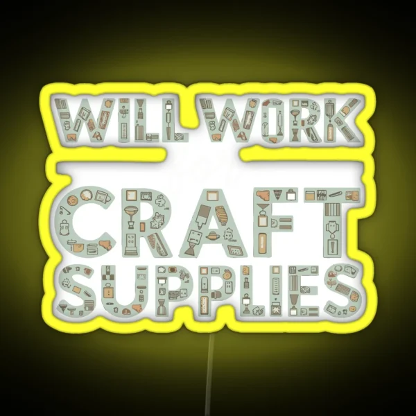 Cardmaker Scrapbooking Cardmaking Kits For RGB Neon Sign