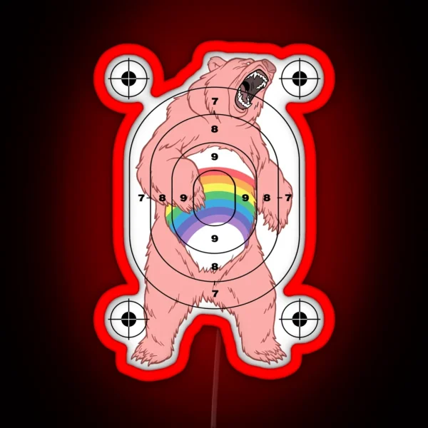 CARE BEAR SEASON RGB Neon Sign