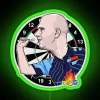 Whimsical caricature Rob Cross RGB LED Neon Home Decor Sign