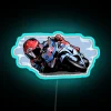 Unique Marc RGB Neon Sign Artwork with Vibrant Colorful Design