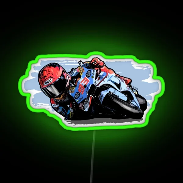 Caricature Marc RGB Neon Sign