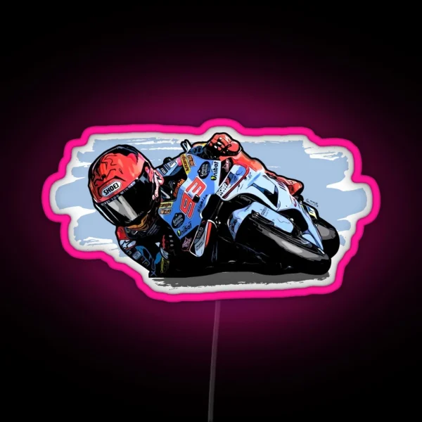 Caricature Marc RGB Neon Sign