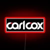Neon LED Wall Sign Featuring DJ Carl Cox's Red Tip Logo