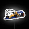 Carlos Sainz F1 Driver Inspired Neon LED Sign Decorations