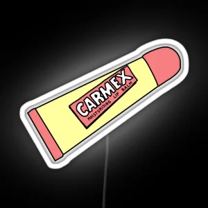 Carmex Pastel Chapstick RGB Neon Sign