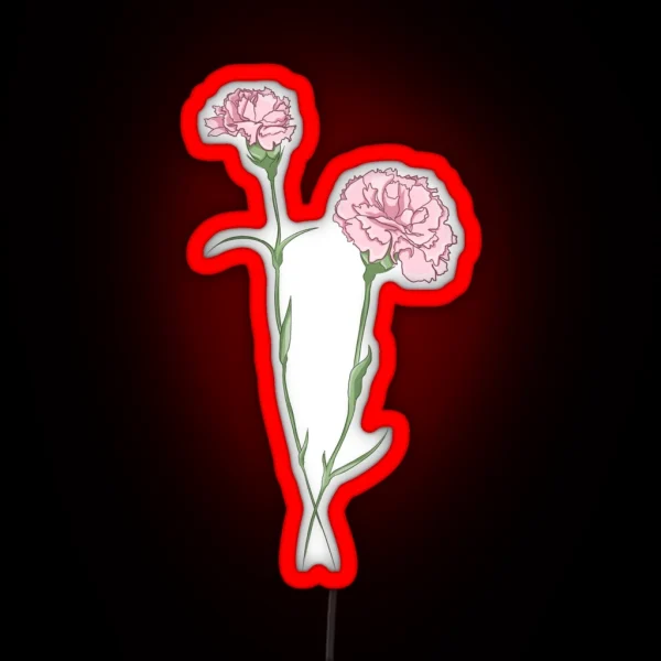 Carnation RGB Neon Sign