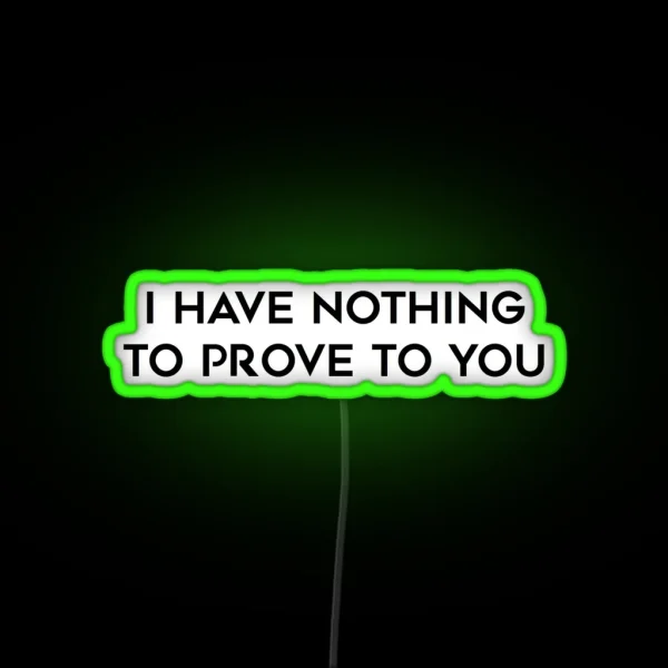 Carol Danvers Quote RGB Neon Sign