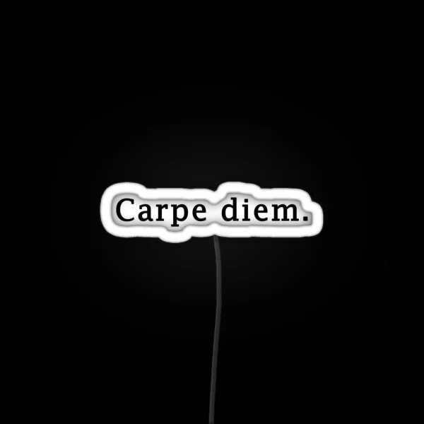 Carpe Diem RGB Neon Sign