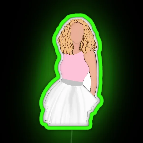 Carrie Bradshaw RGB Neon Sign