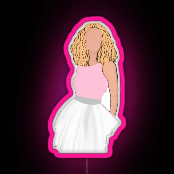 Carrie Bradshaw RGB Neon Sign