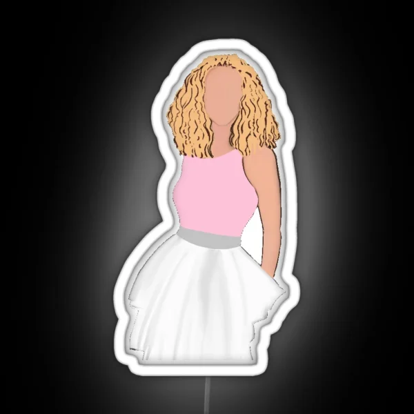Carrie Bradshaw RGB Neon Sign