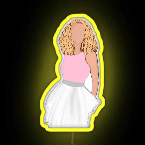 Carrie Bradshaw RGB Neon Sign