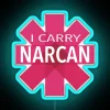 Emergency Response Neon Sign with NARCAN Opioid Overdose Intervention Warning