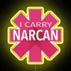 Carry Naloxone Opioid Overdose Rescue Device Alert Safety Sign